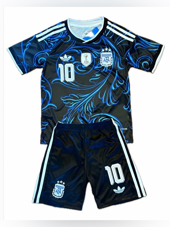 adidas Other - Lionel Messi Argentina ADIDAS Youth Soccer Jersey Set Shorts+Jersey Ships Fast
